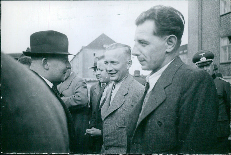 Polish prisoners in Germany - Vintage Photograph