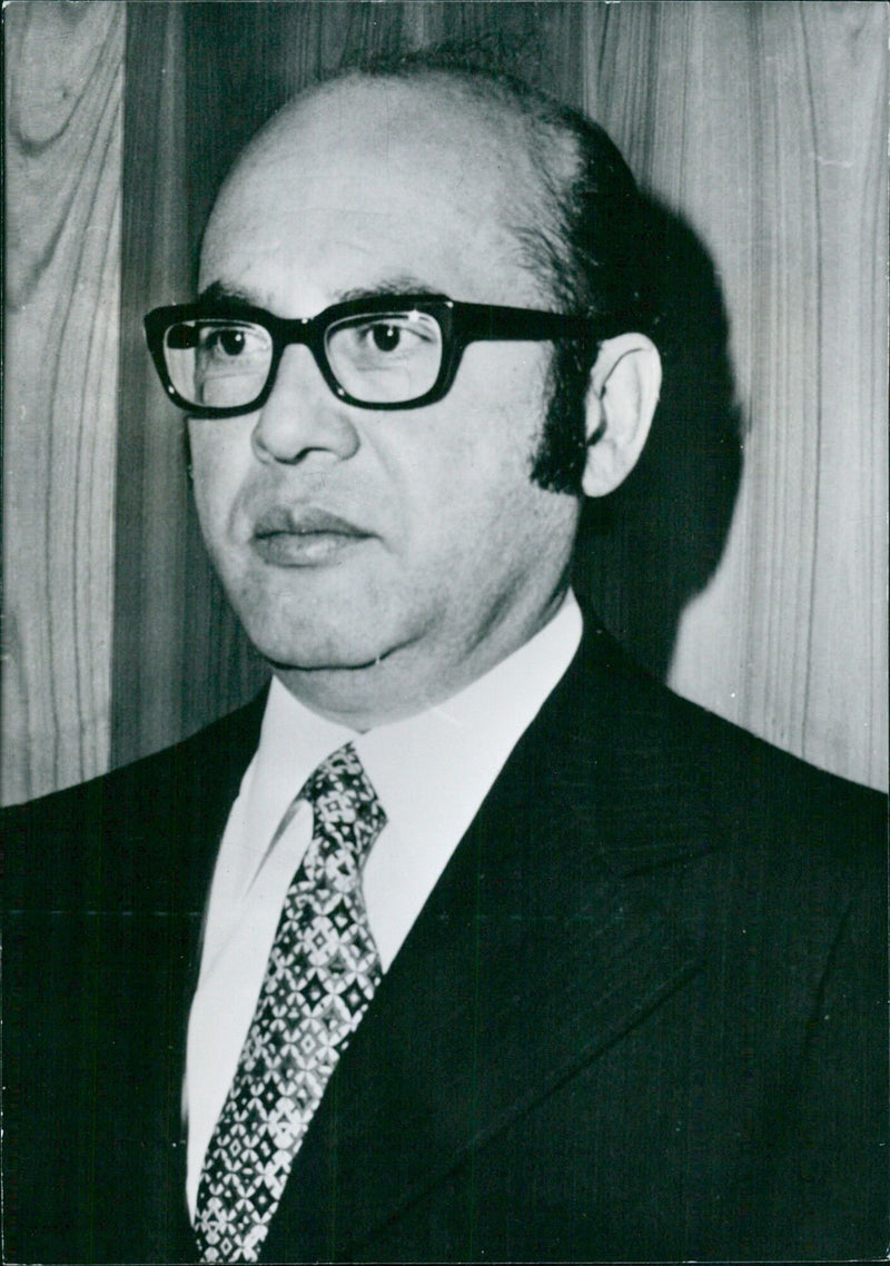 Venezuelan Politicians: DR RAMON ESCOBAR SALOM Minister of State for Foreign Affairs - Vintage Photograph