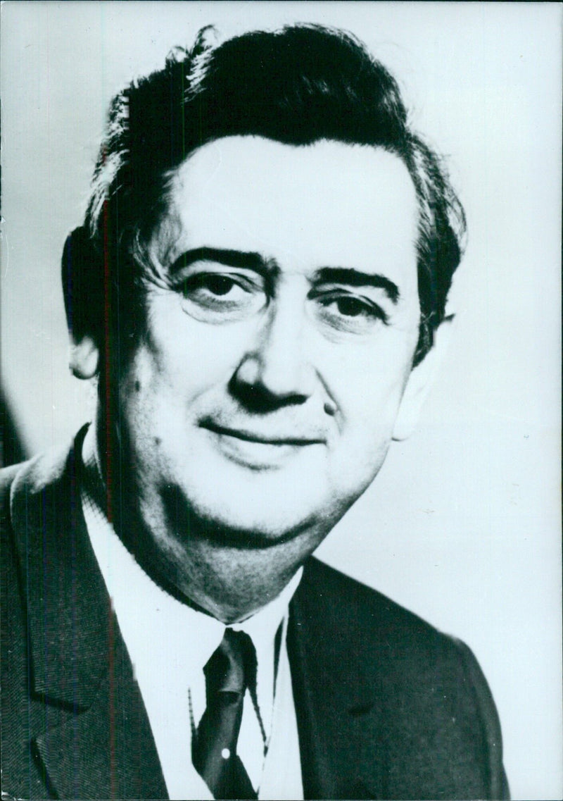 Raymond Vouel, Member of the Commission of the European Economic Communities - Vintage Photograph