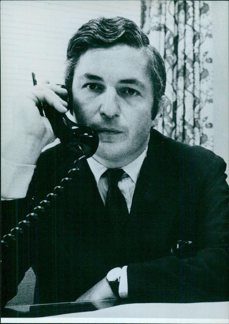 JAMES D. WOLFENSOHN, General partner of Salomon Bros. - Vintage Photograph