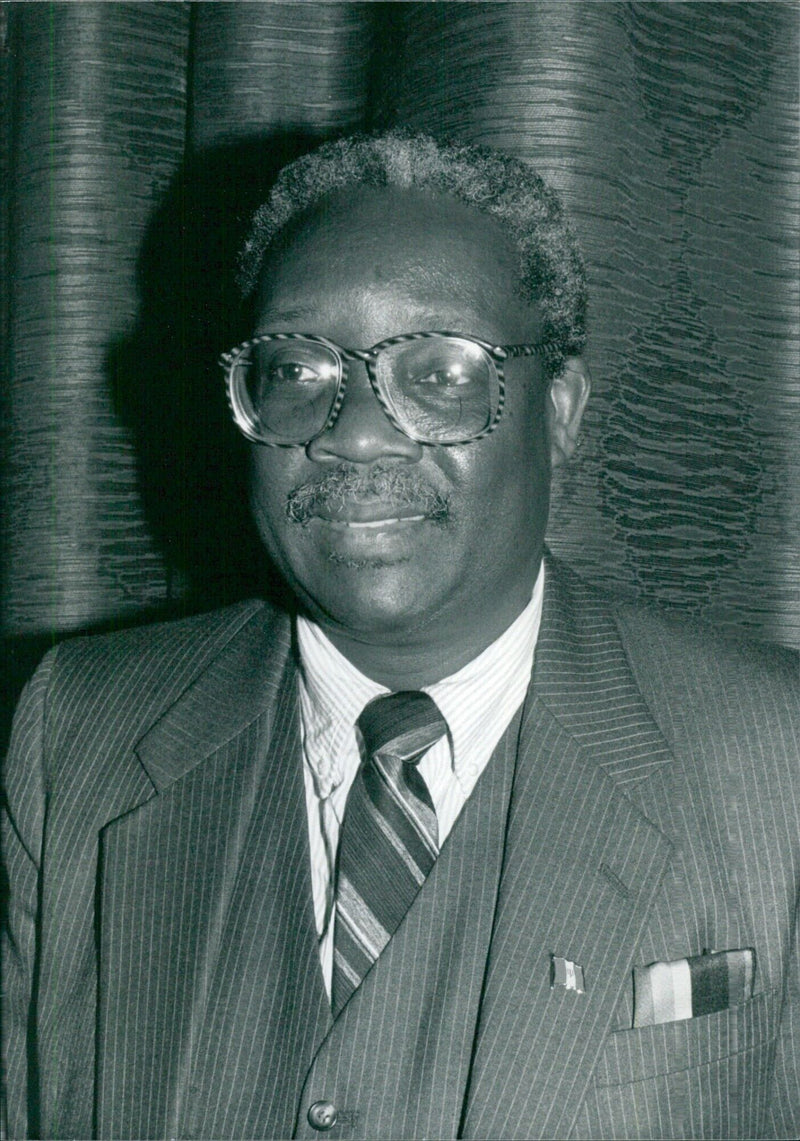 Barbadian Politicians: L. ERSKINE SANDIFORD OPS - Vintage Photograph