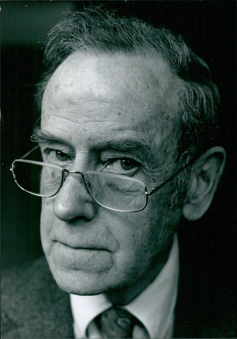 Alexander Sandison, Vice-Chairman of Abbey National Building Society - Vintage Photograph