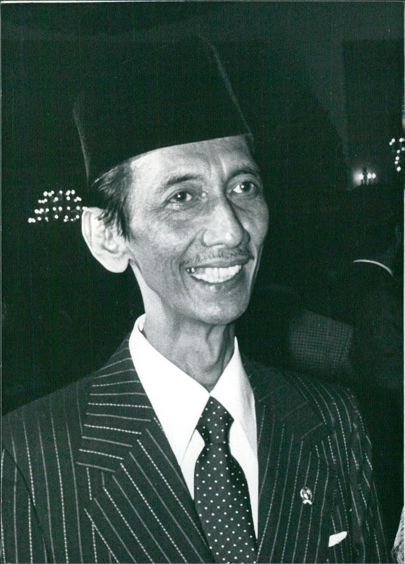 Indonesian Minister for Justice Ali Said - Vintage Photograph