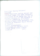 "TELECO" Young Brazilian racing driver - Vintage Photograph