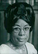 MRS. I. TESHEA, Minister of Housing of Trinidad and Tobago - Vintage Photograph