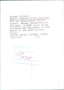 Soviet Writers: SERGEI VENEDIKTOVICH SARTAKOV - Vintage Photograph