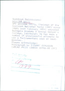 William Wolfe, Chairman of the Scottish National Party - Vintage Photograph