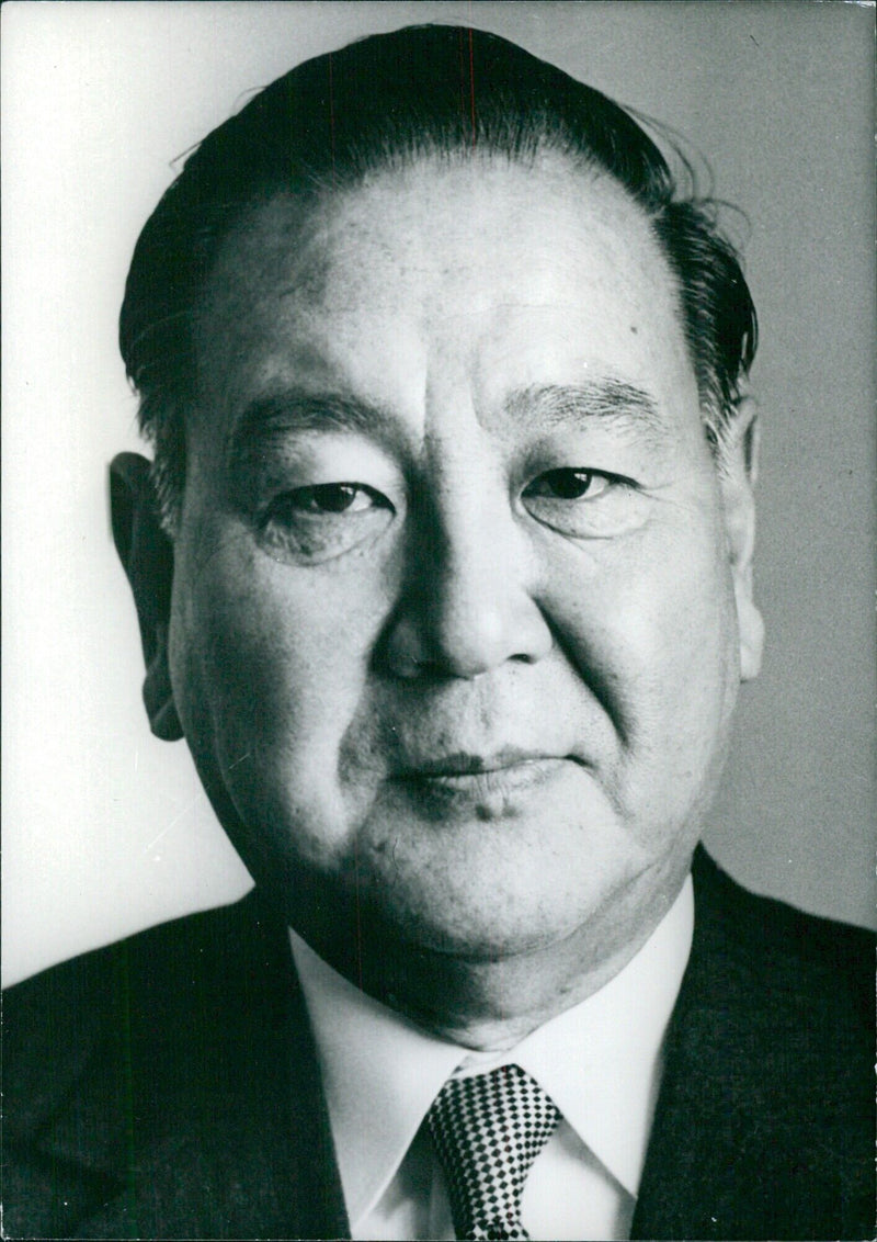 Japanese Diplomat Shizuo Saito - Vintage Photograph