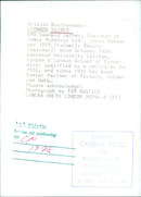 British Businessmen: LEONARD SAINER OPS - Vintage Photograph