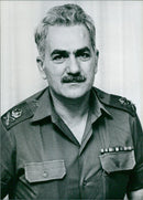 Israeli Service Chiefs: Main YEHOSHUA SAGUY OPS - Vintage Photograph