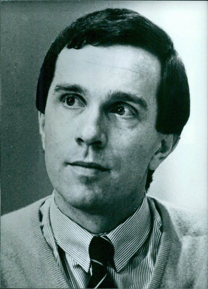 Matthias Wissmann, Chairman of the Young Christian Democrats in West Germany - Vintage Photograph