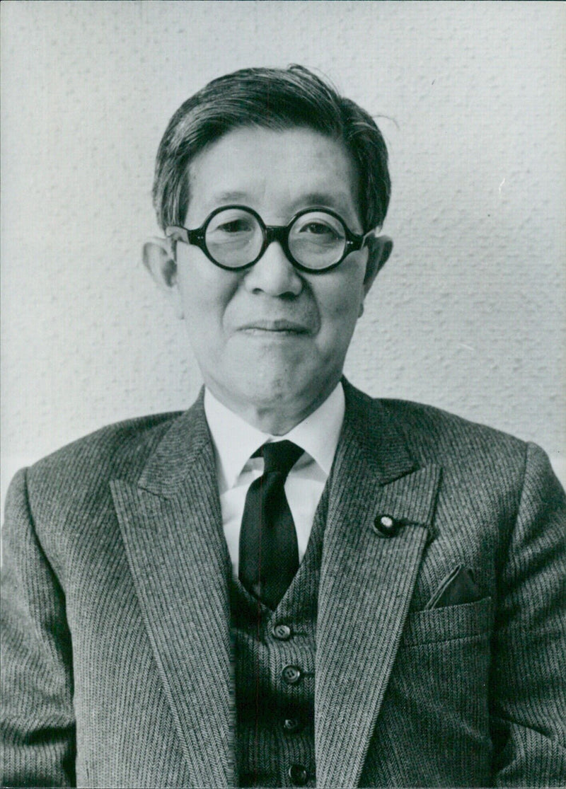 Michita Sakata, Japan's Minister of Justice - Vintage Photograph