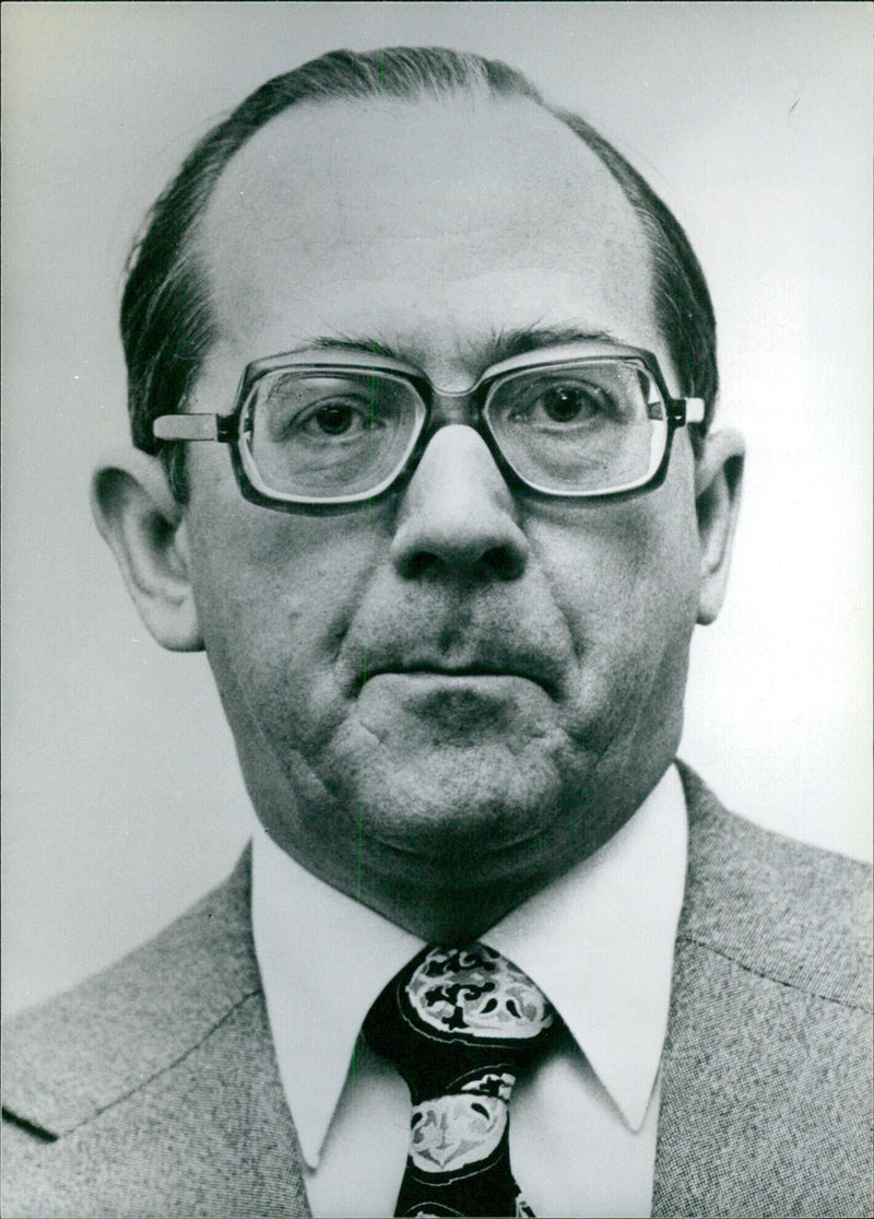 Wieslaw Sadowski, President of the Office of Statistics - Vintage Photograph