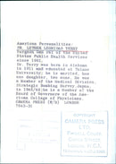 Dr. Luther Leonidas Terry, Surgeon General of the United States Public Health Services - Vintage Photograph