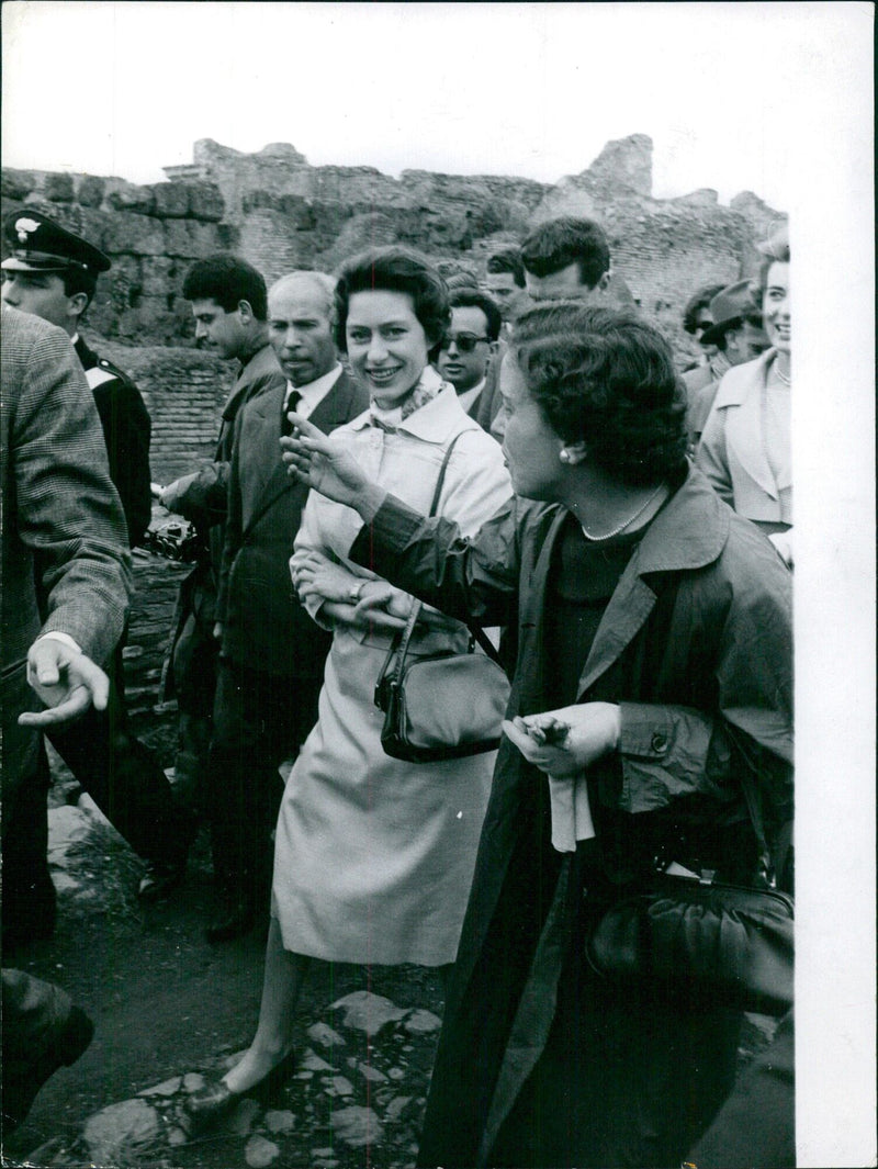 Princess Margaret in Paris - Vintage Photograph