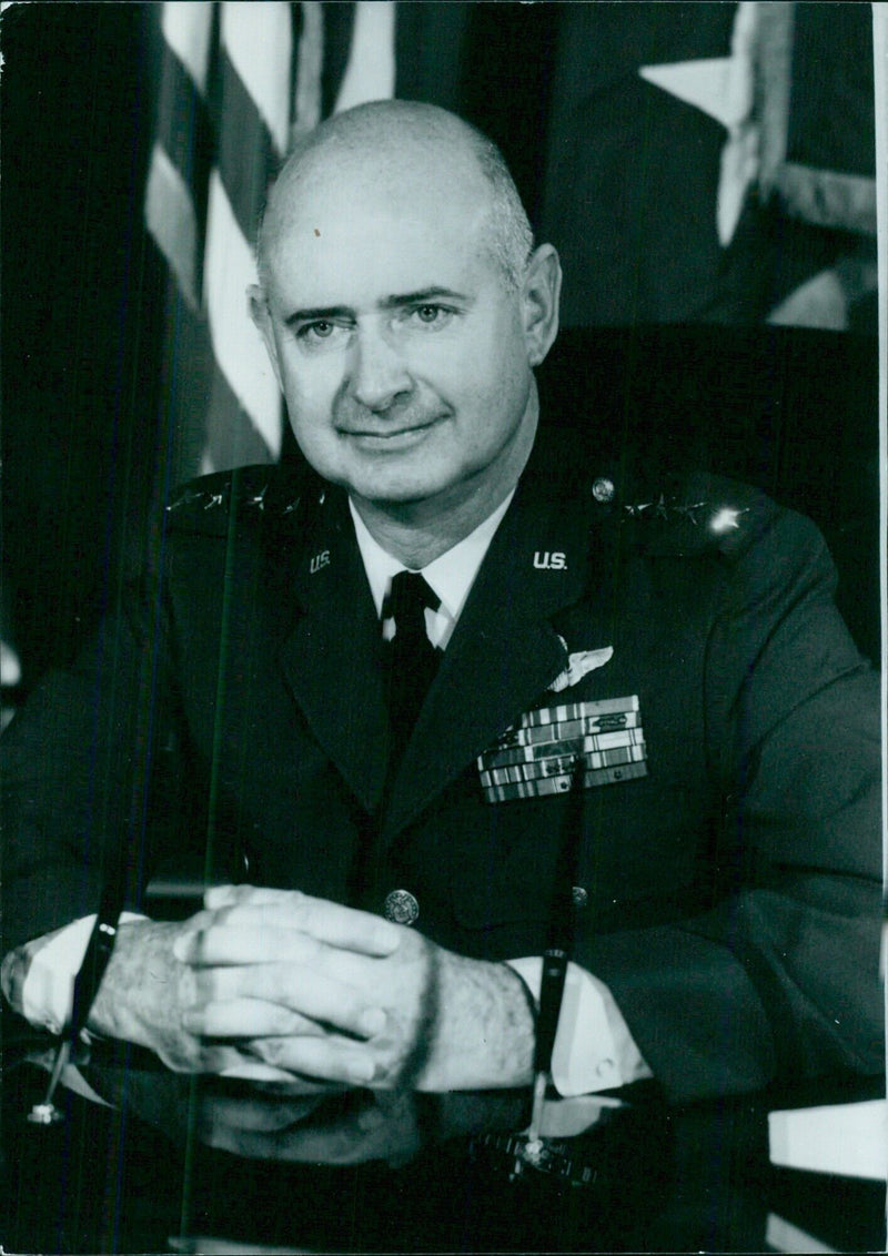 U.S. Service Chiefs: General John W. Vogt Jr. - Vintage Photograph