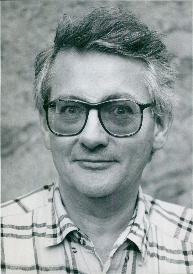 Jens A Tellefsen, physics lecturer at KTH Stockholm - Vintage Photograph