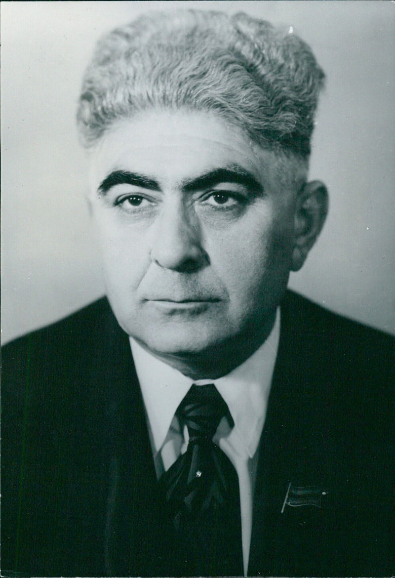 BABKEN E. SARDIKOV, Chairman of the Presidium of the Supreme Soviet of Armenia - Vintage Photograph