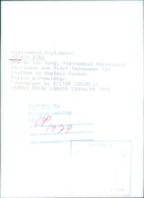 Vietnamese Diplomats: VO VAN SUNG OPS - Vintage Photograph