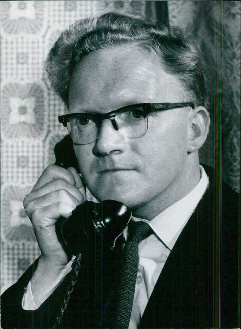 British Politician Albert Murray, Labour candidate at Bromley - Vintage Photograph