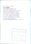 British Disc-jockey PETER MURRAY - Vintage Photograph