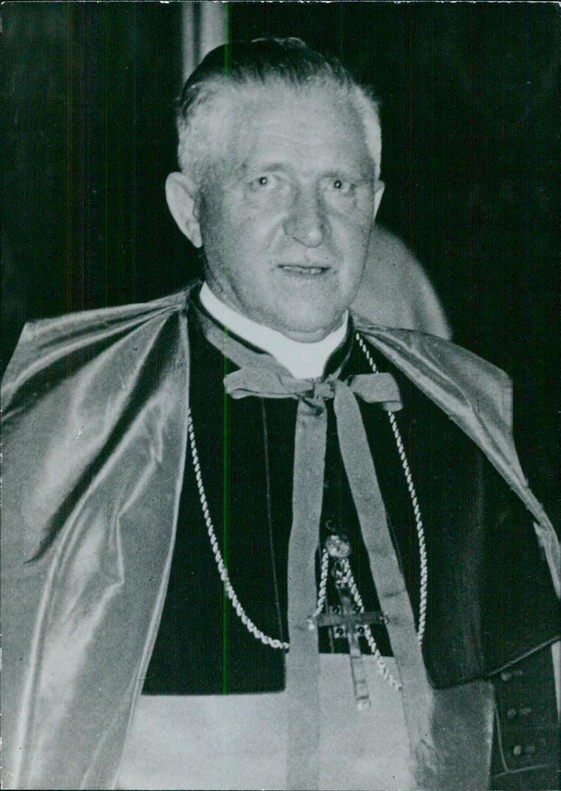 Bishop Lewis Muench to be created cardinal - Vintage Photograph