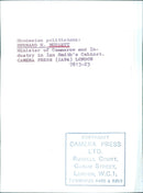 BERNARD H. MUSSETT, Minister of Commerce and Industry in Ian Smith's Cabinet - Vintage Photograph