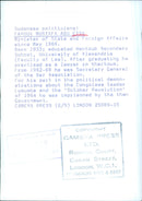 Sudanese politician Farouk Mustafa Abu Eisa - Vintage Photograph