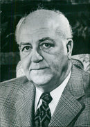 West German Businessmen: Dr. WOLFGANG EICHLER Chairman and President of the Association of German Employers - Vintage Photograph
