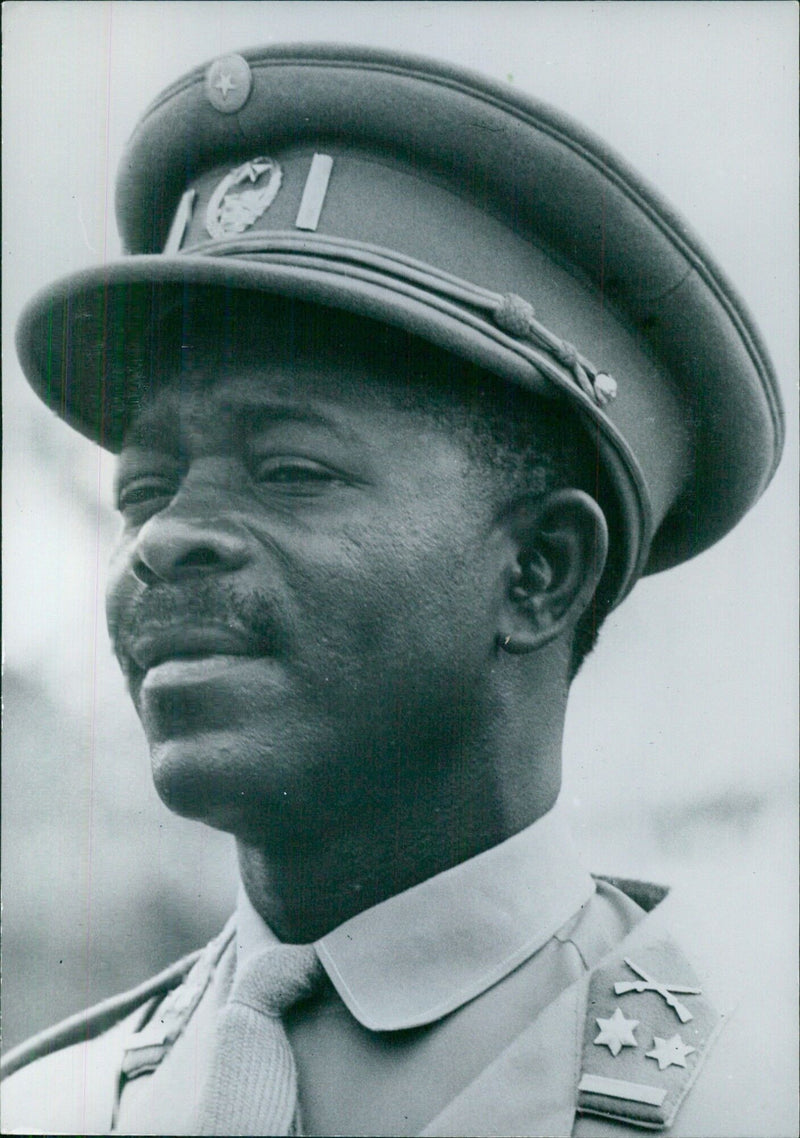 LT. COL. L. MULAMBA Commanding Officer of the Third Army Group - Vintage Photograph