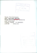 HON. MASINDE MULIRO, Kenya Minister of Commerce and Industry - Vintage Photograph