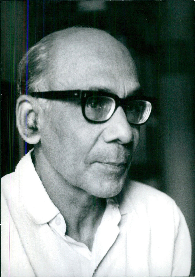 Indian Politicians: PROFESSOR HIREN MUKHERJI - Vintage Photograph