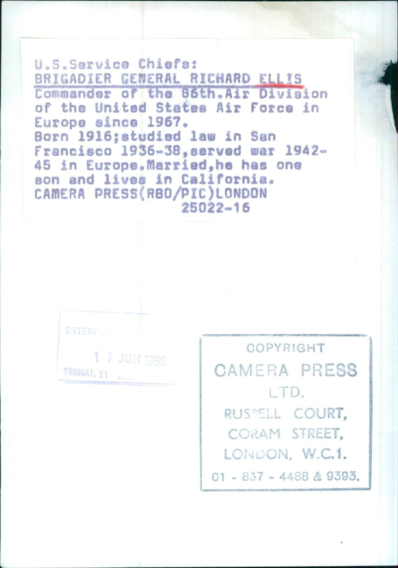 U.S. Service Chiefs - Vintage Photograph