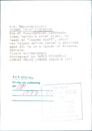 STUART "STU" EIZENSTAT - Vintage Photograph