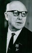 Soviet botanist and President of the Estonian Academy of Sciences, Johan Hansovich Eichfeld - Vintage Photograph