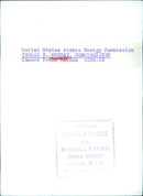 United States Atomic Energy Commission THOMAS E. MURRAY, COMMISSIONER - Vintage Photograph