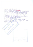 Indian Politician Priva Ranjan Das Munshi - Vintage Photograph