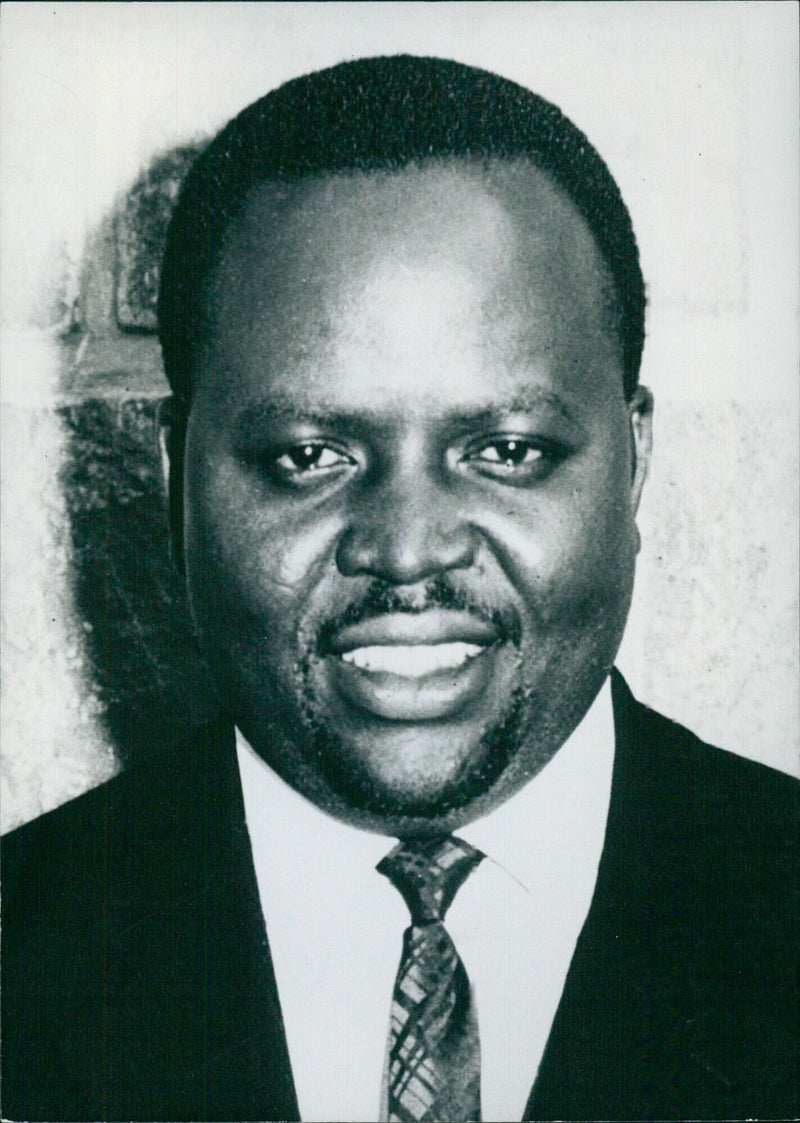 Congolese politician Mr. Mungul-Diaka in the new government - Vintage Photograph