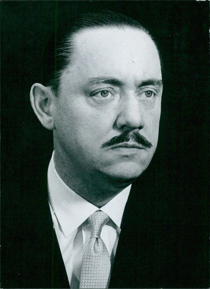 RUDOLF MUNEMANN, Chairman of Rudolf Munemann Finance Group - Vintage Photograph