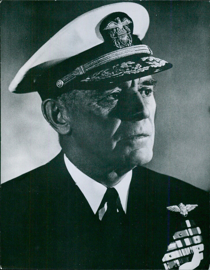 VICE ADMIRAL GEORGE D. MURRAY. U.S. NAVY. - Vintage Photograph