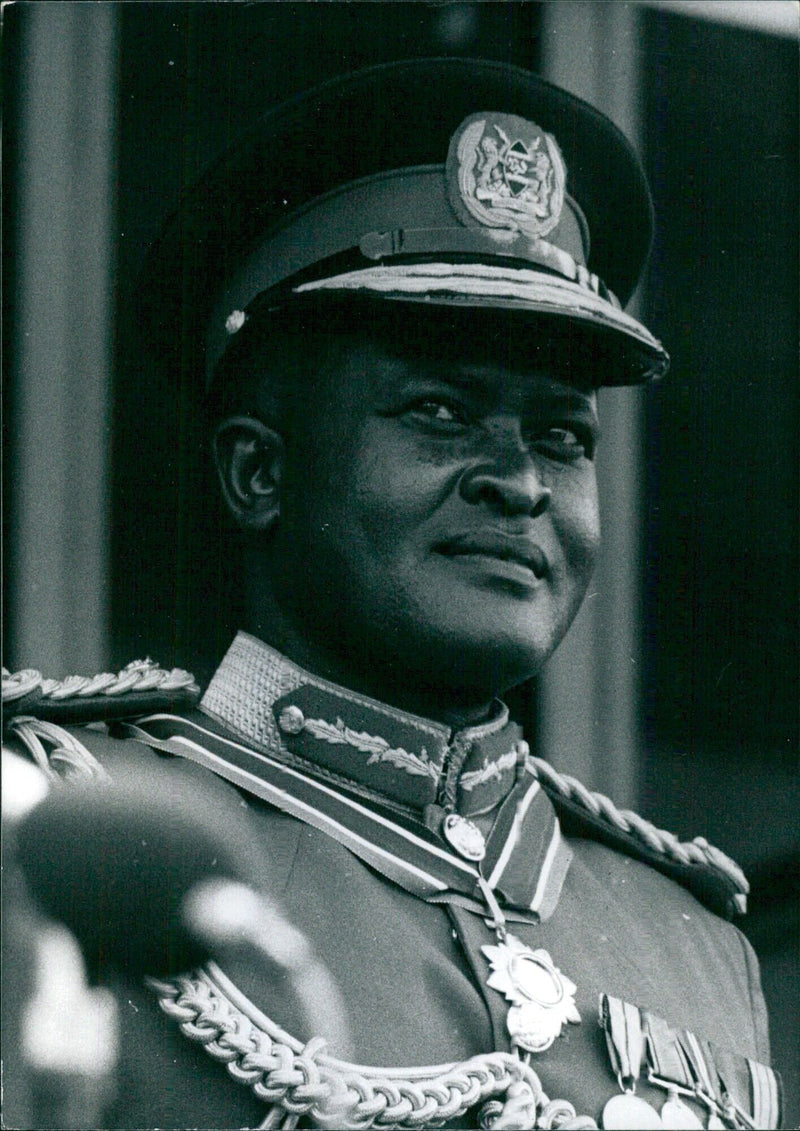 Major General J.K. Mulinge, Commander of the Armed Forces of Kenya - Vintage Photograph