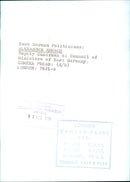 ALEXANDER ABUSCH Deputy Chairman of Council of Ministers of East Germany - Vintage Photograph