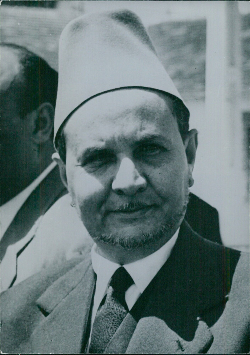 ALLAL EL FASI, President of the Istiqulal Party - Vintage Photograph