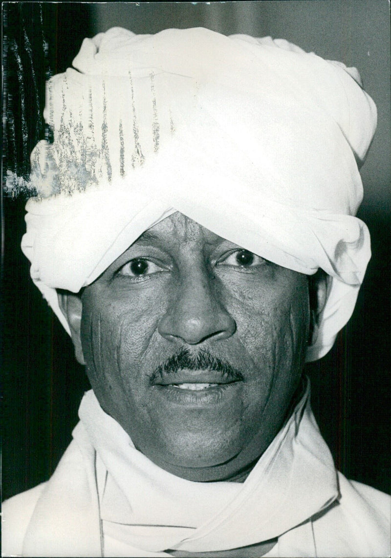 Sudanese Ambassador in London - Vintage Photograph