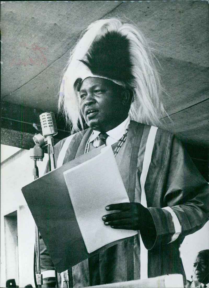 SOLOMON ELIUFOO, Minister of Education in Tanganyika and Zanzibar since 1960 - Vintage Photograph