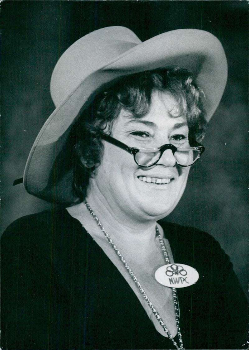 BELLA ABZUG Democratic Representative from New York State in the U.S. Congress - Vintage Photograph