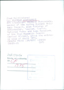 Lt. MAHMOUB ABDERAMANE OPS - Vintage Photograph