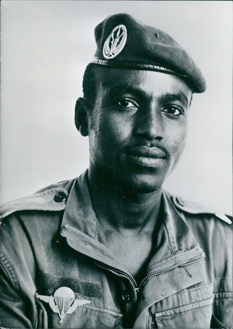 Lt. MAHMOUB ABDERAMANE OPS - Vintage Photograph