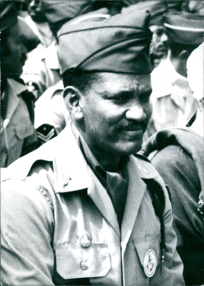 Lt. Col. ATINAFU ABATE, Ethiopian Politician - Vintage Photograph