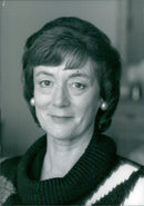 British writer Janice Elliott - Vintage Photograph